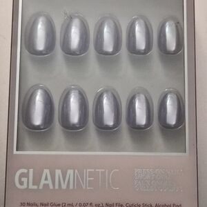 Glamnetic Mermaid's Tail Press-On Nails - Pink and Purple